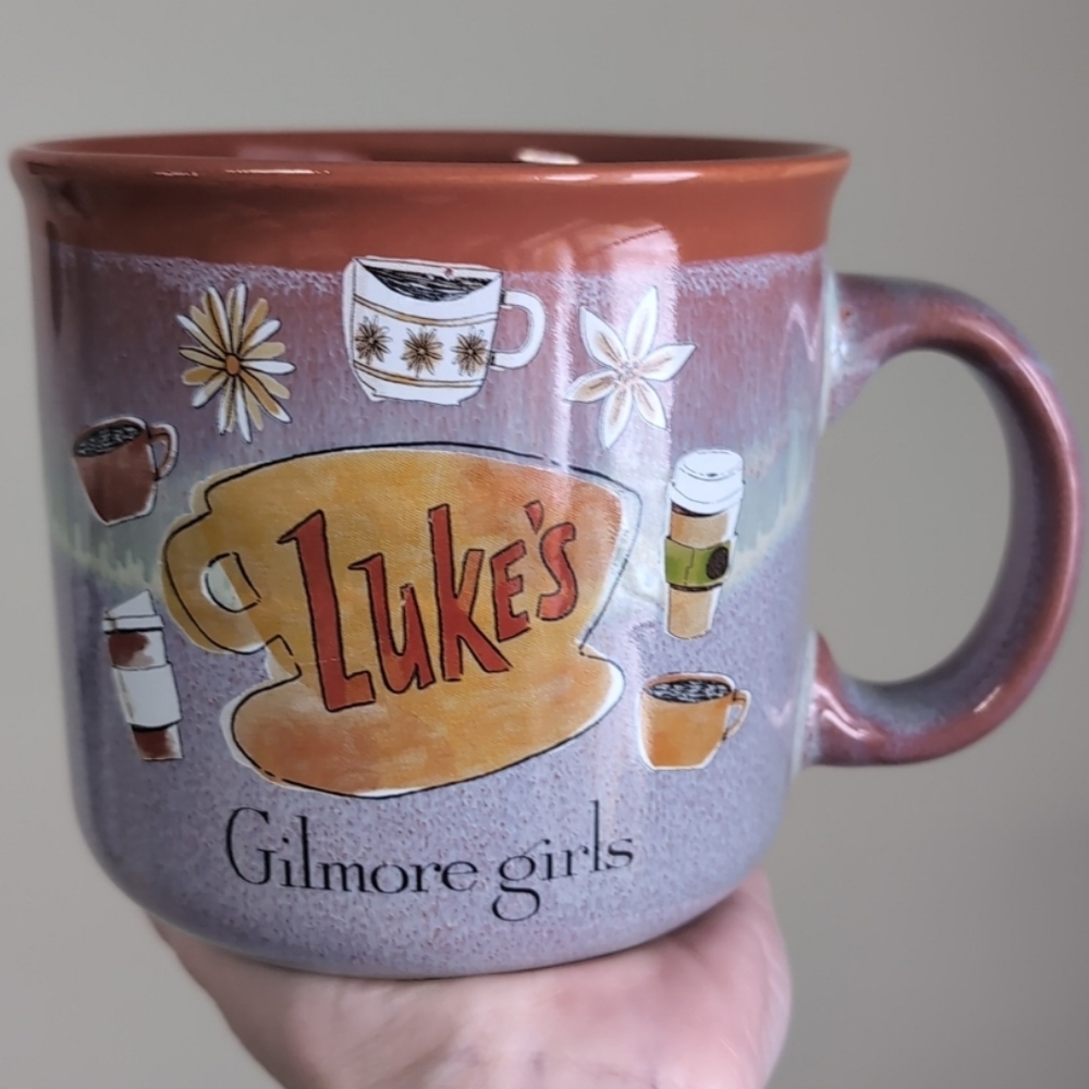 Gilmore Girls LUKE'S ☕ Oversized Camp Mug with Classic Icon Design, Ceramic